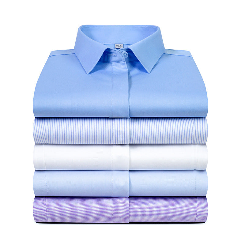 Men's non iron dress shirt Office formal dress shirts for men
