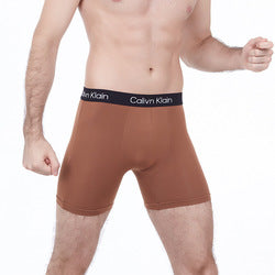 Custom Classic Stylish Comfortable Mens Underwear Men Boxer Long Boxers