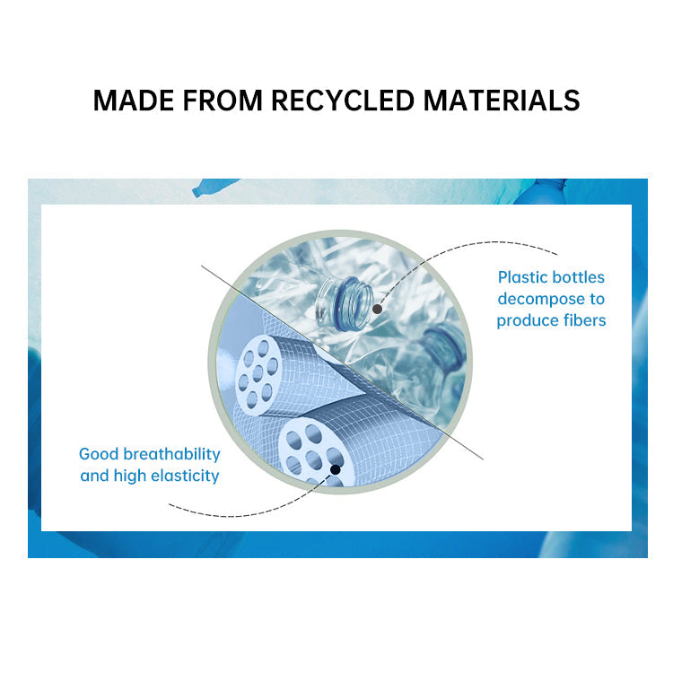 Custom Logo Hot Sell Breathable Round Neck Sports Recycled Fitness T-shirt Eco Friendly T Shirts