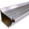 Customization Aluminum Water Drainage Gutter Cover Roof Rain Gutter Guard perforated metal