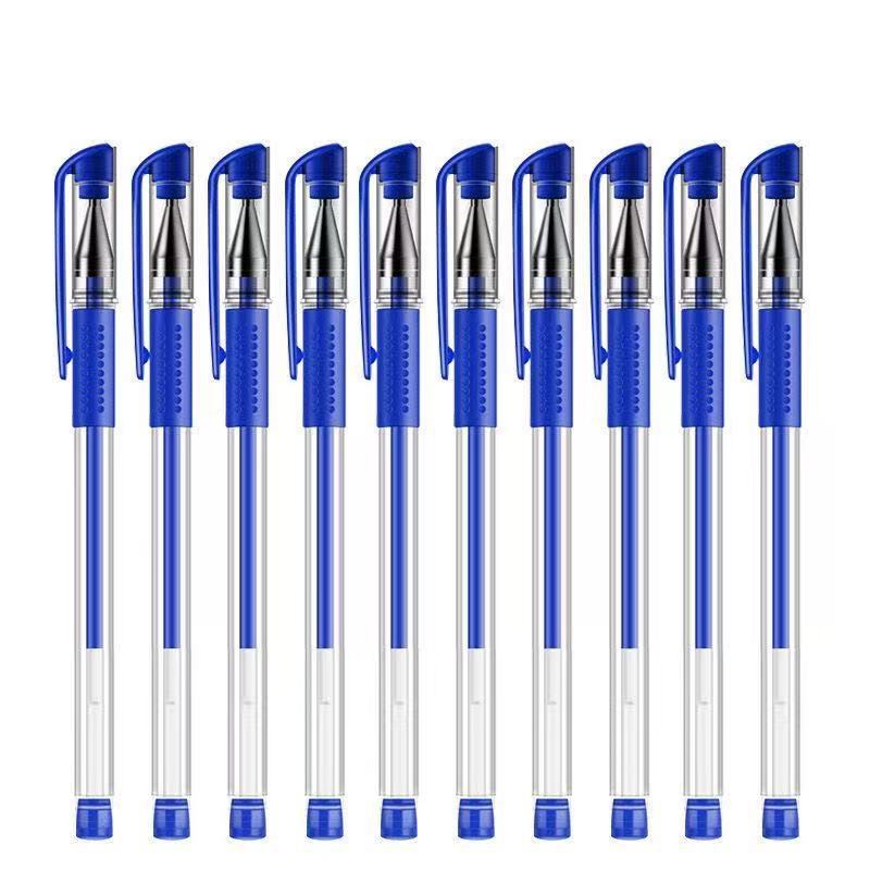 Factory 0.5mm cheap gel pen student office supplies Neutral pen black Gel pen with logo custom