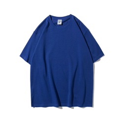 HIC High Quality Heavyweight 280gsm 100% Cotton Oversized Printed Embroidered Plain Tee plus size men's custom t shirt