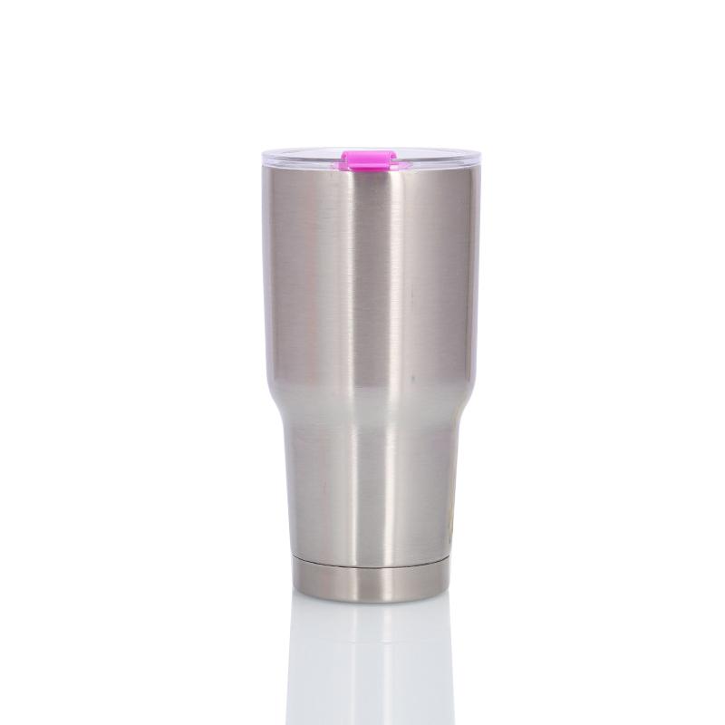 curving stainless steel tumblers double wall insulation coffee mugs curve wine cup with lid