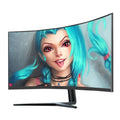LCD PC Monitor for Computer 27 Inch Full High-definition super wide curved surface screen 2K 165Hz LED Gaming Monitor