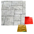 New Popular Decorative Polyurethane Soft Printing Concrete Cement Seal Stamped Mold