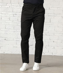 Custom Small MOQ Summer Classic Office Button Zipper Men's Chino Long Pants Trousers Chinos Casual Men Pants