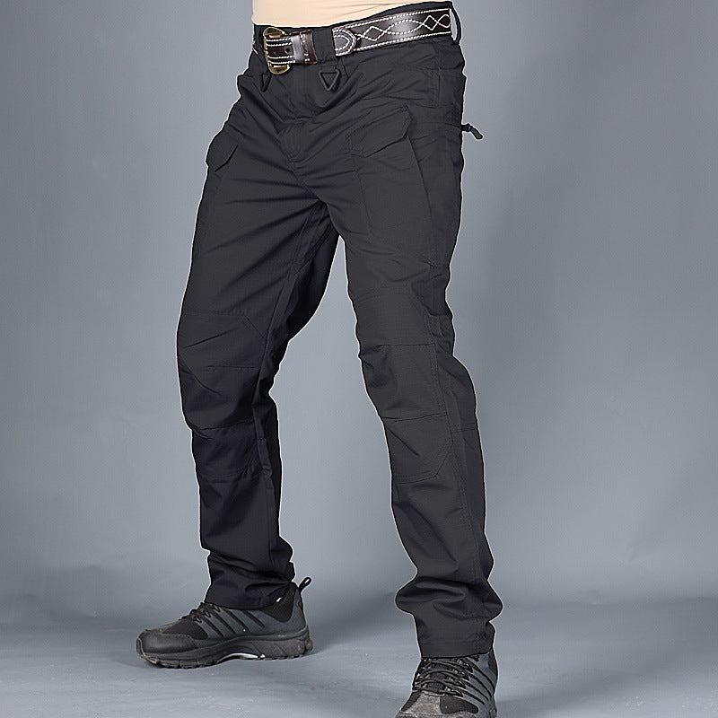 Men's Tactical Pants IX7 Water Resistant Cargo Pants Lightweight Hiking Work Pants