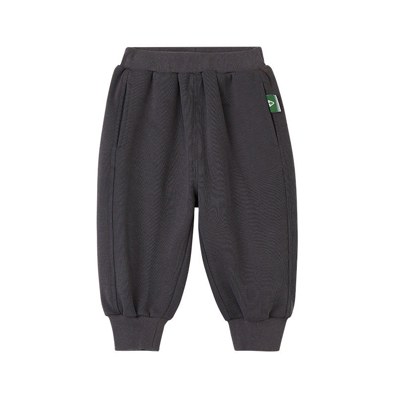 Wholesale New Design Children'S Baby Legging Kids Casual Pants High Quality French Terry Sweatpants
