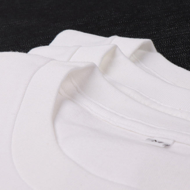 Plain White T Shirt Unisex 100% Cotton T Shirt Custom Plain Tshirts For Printing Men's T-shirts Pour Hommes High Quality T Shirt