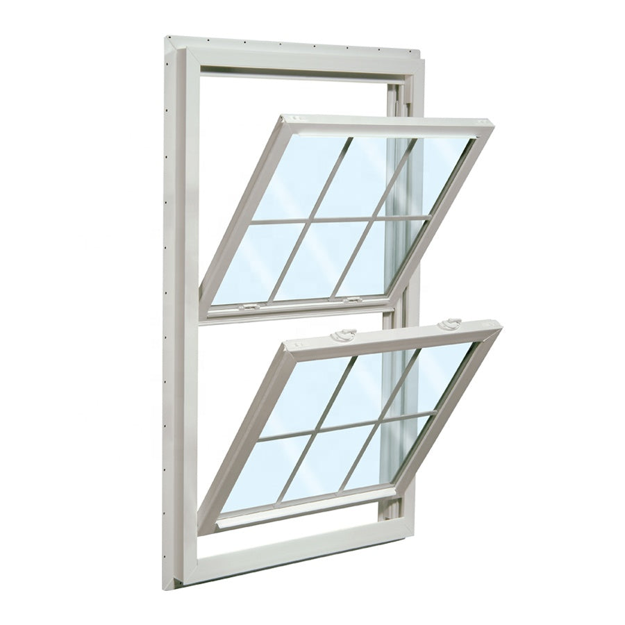 Energy star double pane low e double hung vinyl windows
