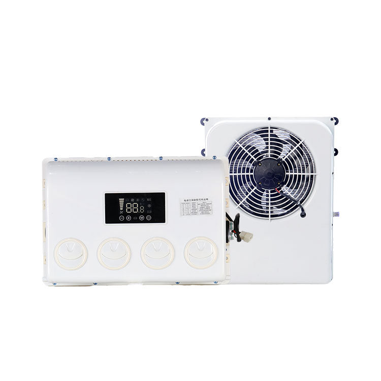 mahelon  Rooftop electric parking cooler 12v 24v car air conditioning systems tractor bus caravan rv van air conditioner