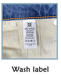 Blue Team | Custom denim jeans manufacture vintage distressed washed flare jeans mens pants skinny stacked denim streetwear