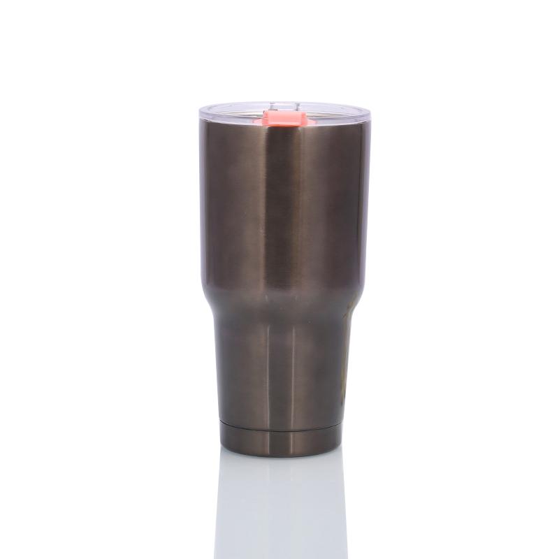 curving stainless steel tumblers double wall insulation coffee mugs curve wine cup with lid
