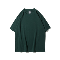 HIC High Quality Heavyweight 280gsm 100% Cotton Oversized Printed Embroidered Plain Tee plus size men's custom t shirt