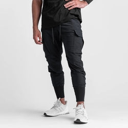 Wholesale Men Body Shaping Fitness Clothing Sports Wear Workout Jogger Gym Pants Cargo Pants Men Sweatpants Manufacturer