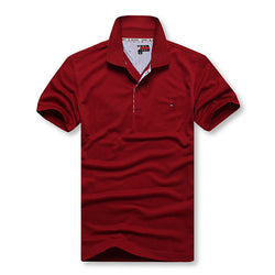 Factory direct sale men's short-sleeved polo shirt custom men's t-shirt