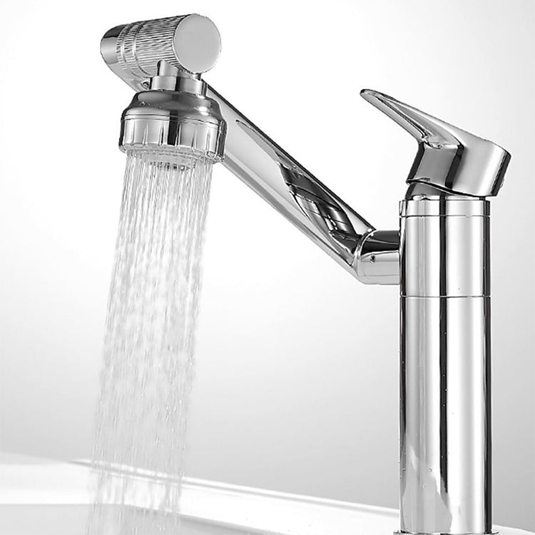 360-degree rotating bathroom basin multifunctional hot and cold water Basin Faucet Brass Household Basin Swivel Faucets
