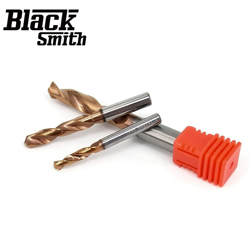 blacksmith solid carbide drill bits for hardened steel