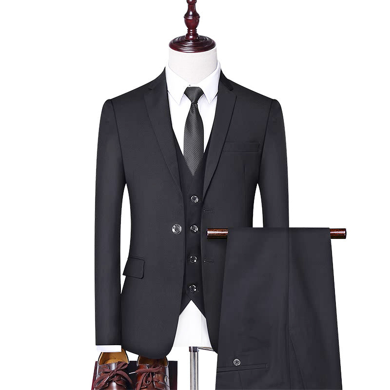 Hot-selling men suit pants Leisure Business prom suits Men's Outfit Three Pieces suit set for men