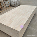Cheap Solid wood panel 2440*1220*18mm  Pine Rubber rwood finger joint board for furniture Construction factory direct supply