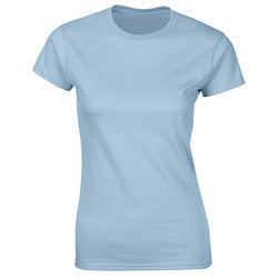 76000L women's t-shirts 180g  Round Neck Short Sleeve custom logo t shirt