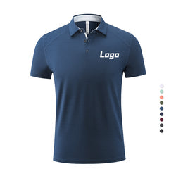 Lidong 92% polyester 8% spandex multi color mens polo shirt blank 4 way stretch polo shirts