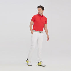 Custom Men's New Style Quick Dry tapered mens Golf Pants Joggers Wholesale OEM Spandex Golf Men Trousers