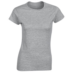 76000L women's t-shirts 180g  Round Neck Short Sleeve custom logo t shirt