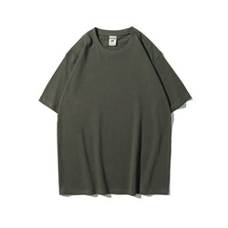 Blank Cotton Street Wear Tshirt Oversized Drop Shoulder T-shirt Custom High Quality Printing Heavy Weight T Shirt for Men
