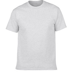Tee Shirts Company Promotional Logo Printed Bulk Plain Staff Uniform Adult 180g White 100 Cotton Unisex Custom Men's T-Shirts
