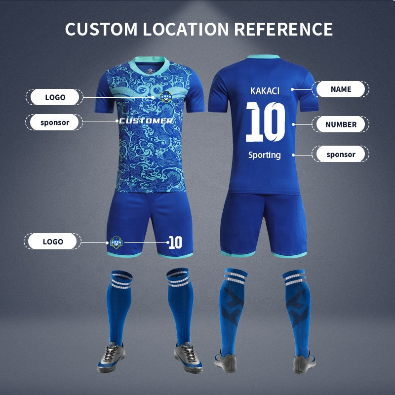 Printing Sports Team Practicing Jersey Blank Soccer Jersey 21/22  Football Shirt