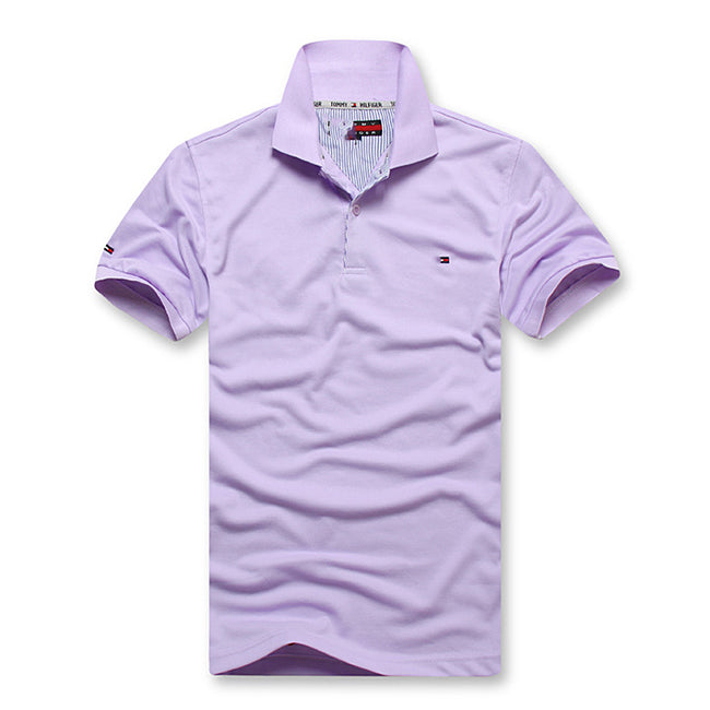 Factory direct sale men's short-sleeved polo shirt custom men's t-shirt