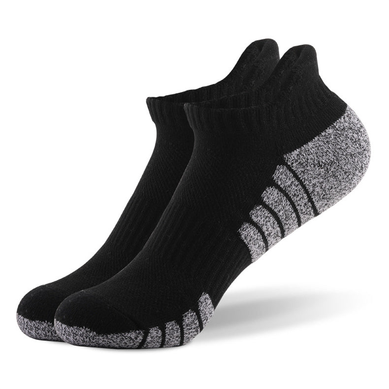 Chinese Supplier New Mens Cotton Hosiery Solid Colour Sock Breathable Low Cut Short Ankle Socks Casual Sports Business Socks