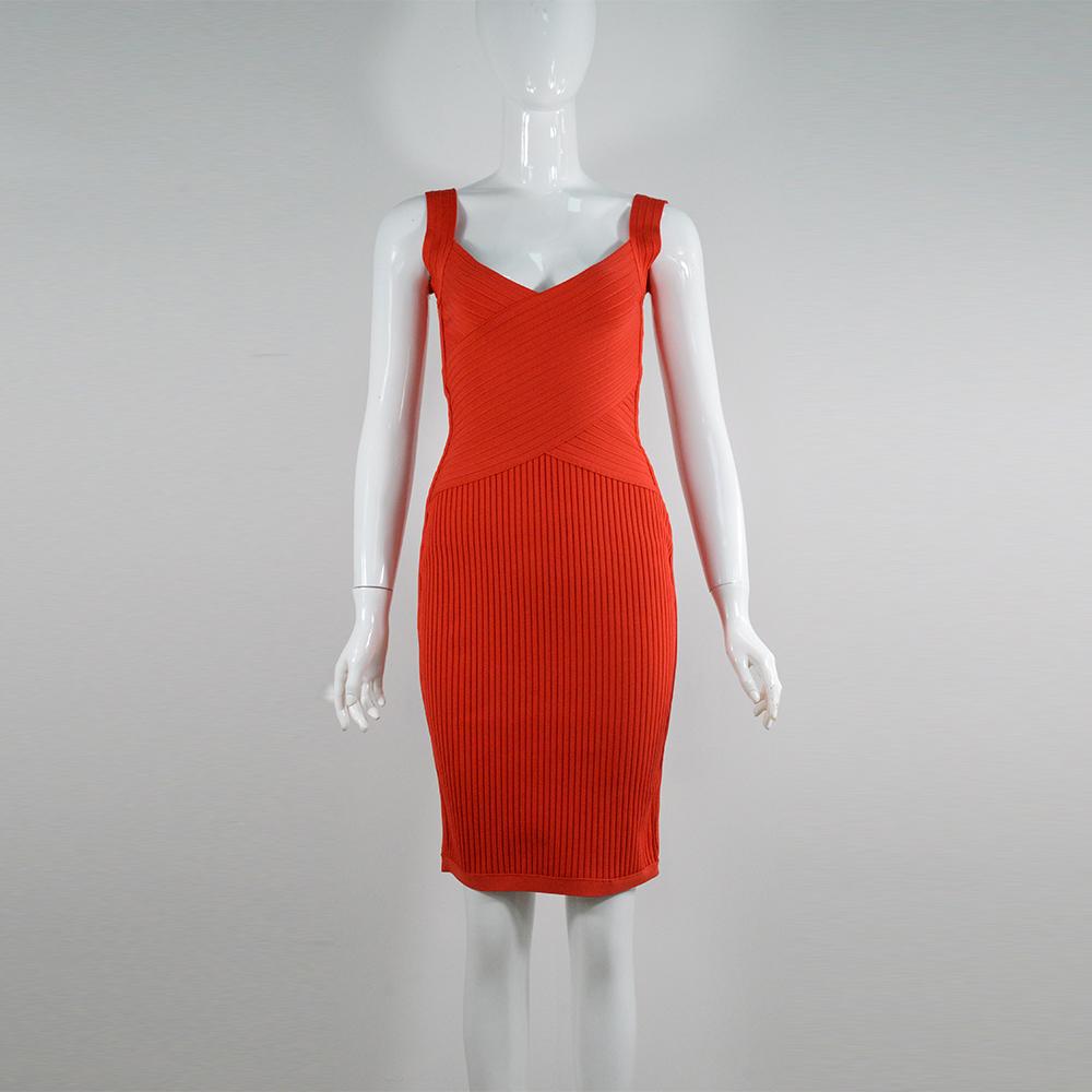 factory supply ladies bandage tan spaghetti strap apricot club bandage dress prom dress 2020 new arrival bandage dress
