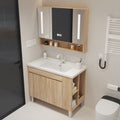 Factory Direct Supply  Vanity Bathroom Set with Sink and  Mirror Bathroom Cabinet Set