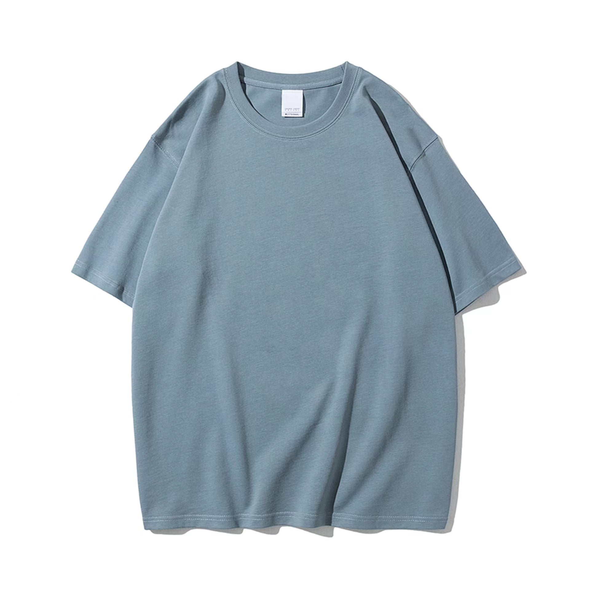 HIC High Quality Heavyweight 280gsm 100% Cotton Oversized Printed Embroidered Plain Tee plus size men's custom t shirt