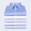 Custom Wholesale Different Colors Polyester or 100% Cotton Mens Formal Long Sleeve Pain Solid Casual Business Dress Shirts