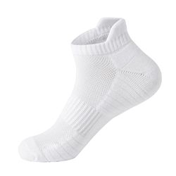 Breathable Black White Athletic Running Socks Custom Cotton Men Women Short Sport Sport Ankle Socks