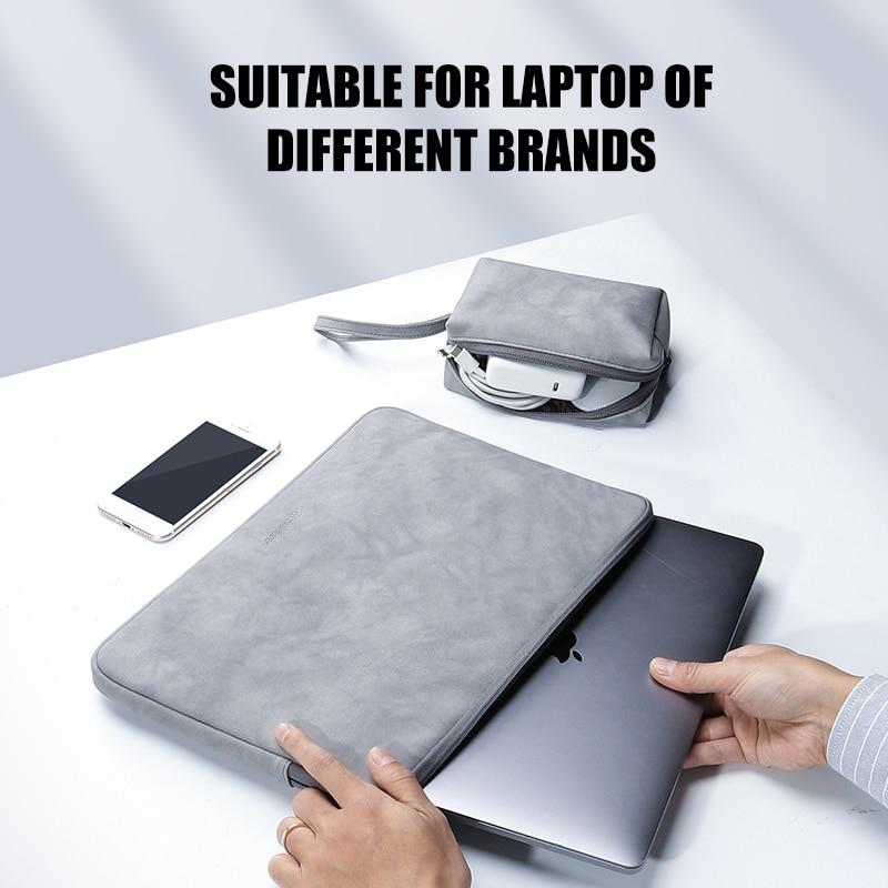 laptop sleeve case 13 14 15 4 15 6 inch for hp dell notebook bag carrying bag macbook air pro 13 3 shockproof case for men women laptop bags cases