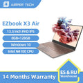 new jumper ezbook x3 air notebook 8gb 128gb 13 3 inch 1920 1080 ips screen intel n4100 ultra slim laptop windows 10 laptops