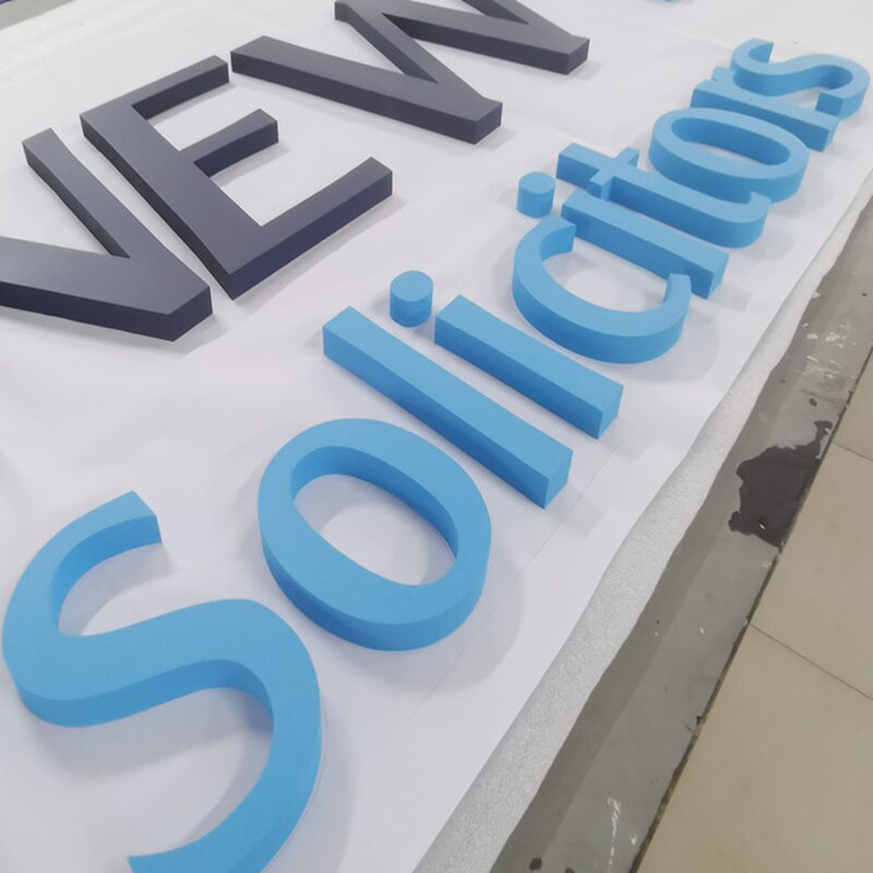 New Year Custom Waterproof 3D Acrylic Stare ORNAMENT Led Letter Shop Advertising Signage
