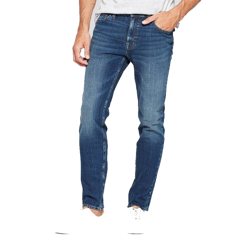 Promotional Winter Jeans Wholesale Comfort Stretch Men Denim Skinny 100% Cotton Denim Jeans
