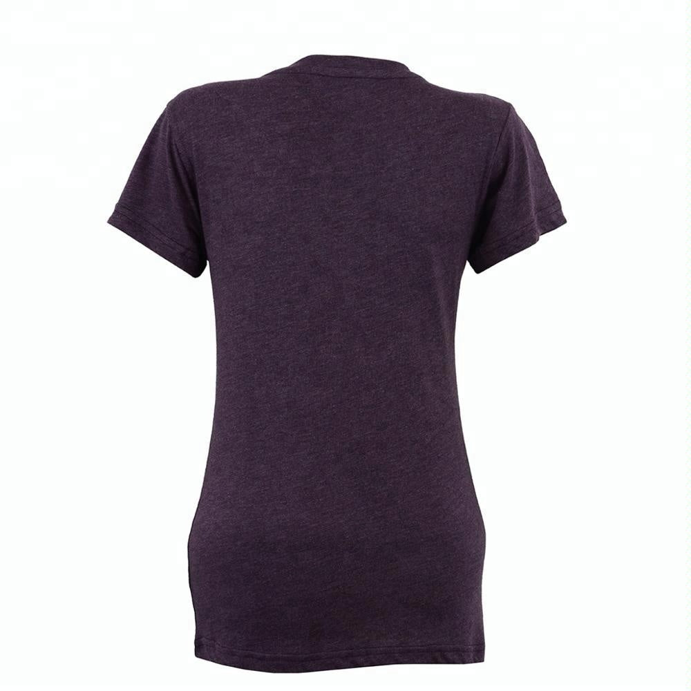 Classic Comfort: 100% Cotton Short Sleeve Women's Plain T-Shirts