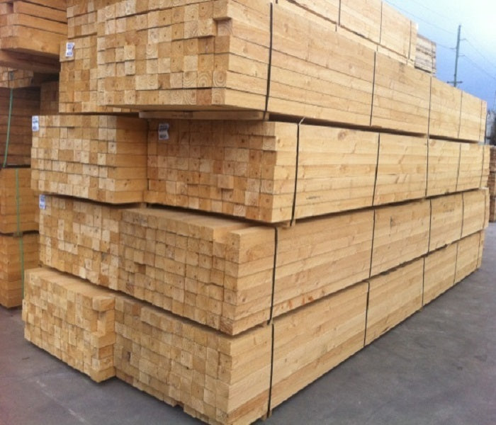 2x4 cedar spruce logs and timber for construction wood lumber