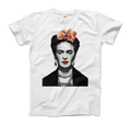 frida kahlo with flowers poster artwork t shirt art o rama