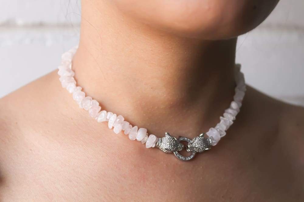 make your own gemstone choker necklace