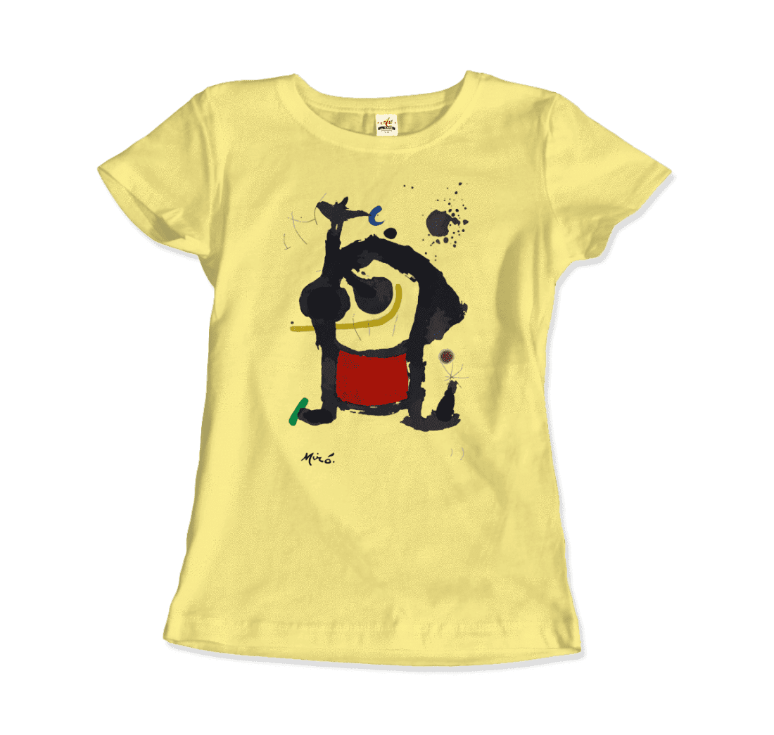 joan miro bethsabee 1972 artwork t shirt art o rama