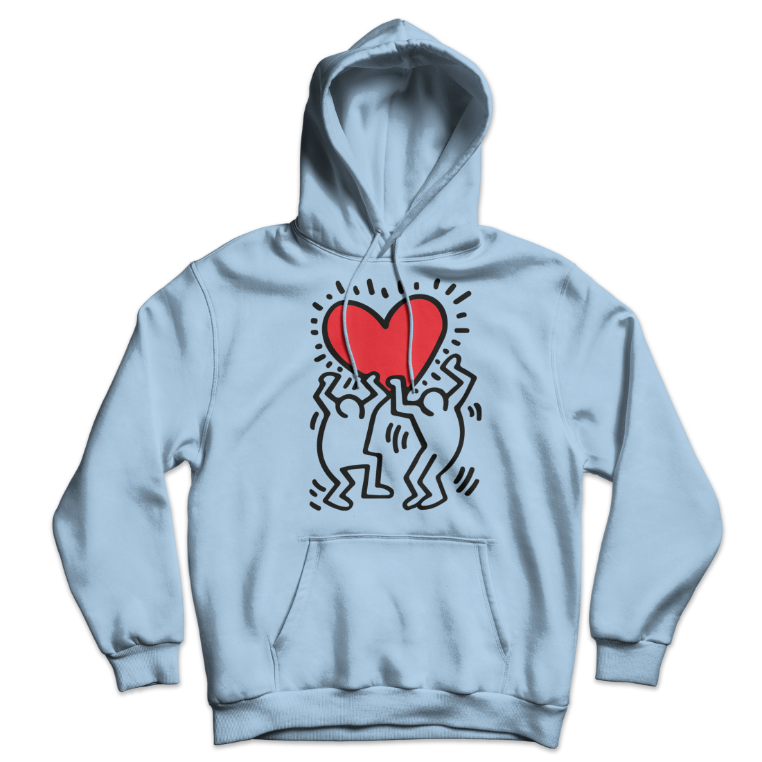 miles davis playing his trumpet artwork unisex hoodie