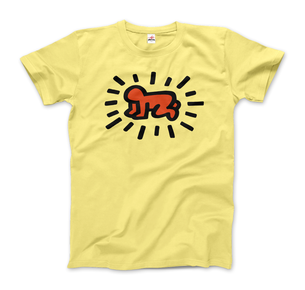 keith haring radiant baby icon 1990 street art t shirt