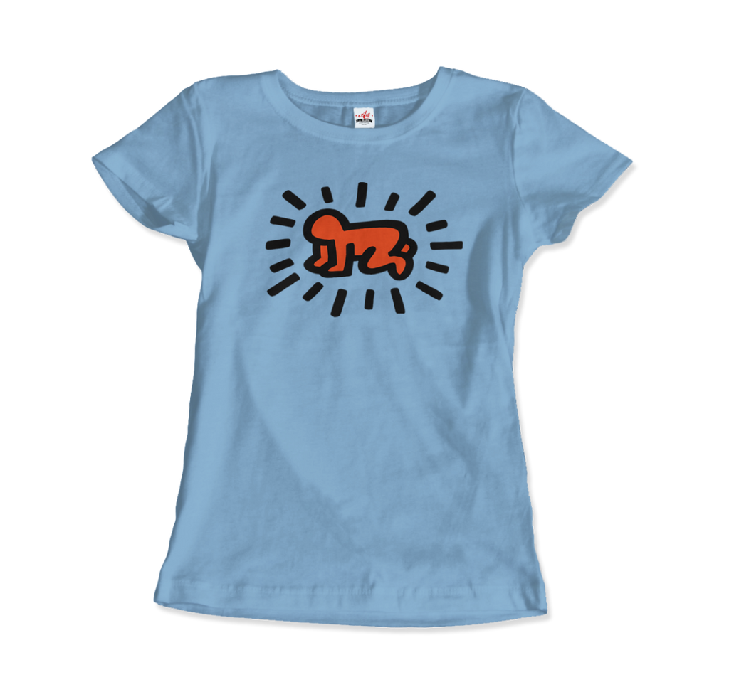 keith haring radiant baby icon 1990 street art t shirt
